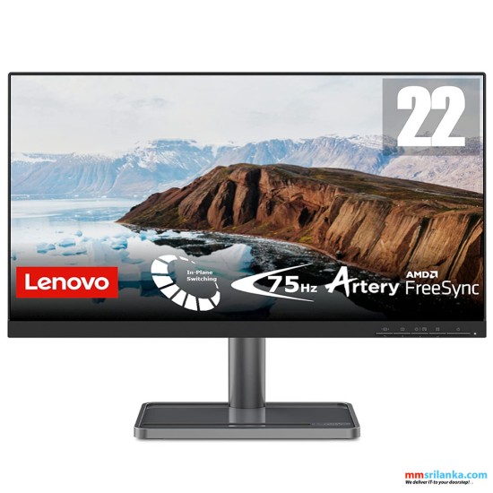 Lenovo L22i-30 21.5 Inch- Everday Monitor (3Y)