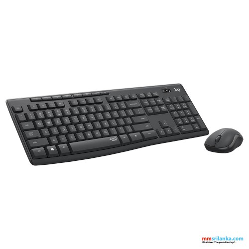 LOGITECH MK295 - SILENT WIRELESS KEYBOARD & MOUSE COMBO PACK (1Y)