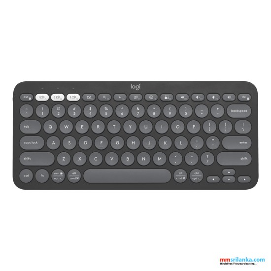 LOGITECH K380 S MULTI-DEVICE BLUETOOTH KEYBOARD WORKS WITH WINDOWS, MAC AND ANDROID (1Y)