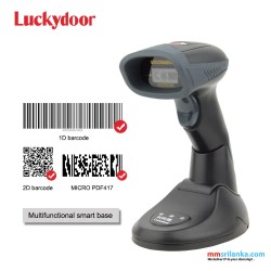 Luckydoor K-625BT wireless bluetooth scanner reader CMOS handS-free 2d barcode scanner android module with charger (1Y)