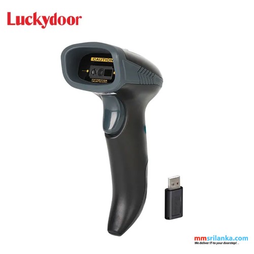 Luckydoor-Handheld Scanner K-625RB, Barcode Reader, 1D, 2D, Wireless Module (1Y)