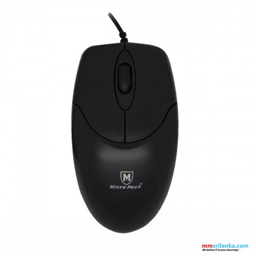 Micropack Comfy Lite M101 USB Optical Mouse-Black (1Y)