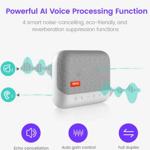 NEARITY AI Noise Canceling Bluetooth Speakerphone - SP100 (1Y)