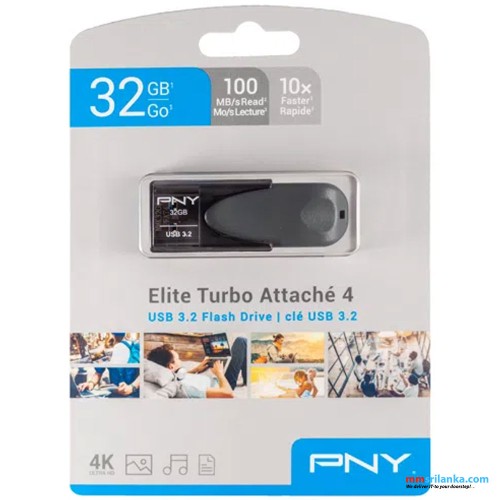 PNY 32GB USB 3.2 PENDRIVE (5Y)