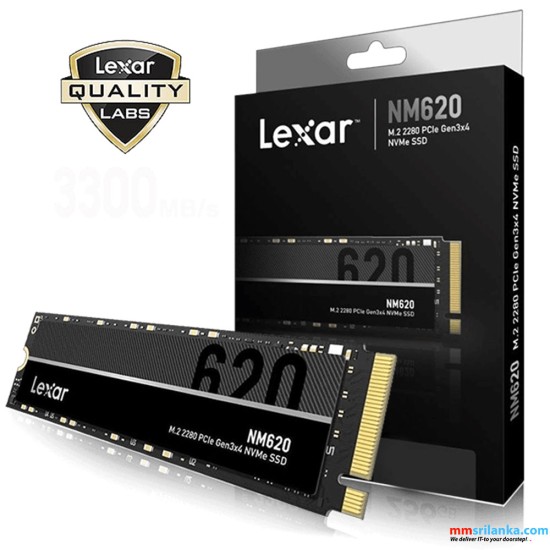 Lexar SSD 256gb M.2 Nvme Nm620 (5Y)