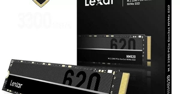 Lexar 2TB NM620 M.2 2280 PCIe Gen3x4 NVMe 内蔵SSD 最大3300MB/秒