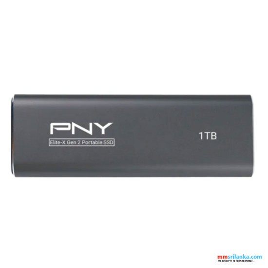 PNY Elite-X USB 3.2 Gen 2X2 1TB Portable SSD (3Y)