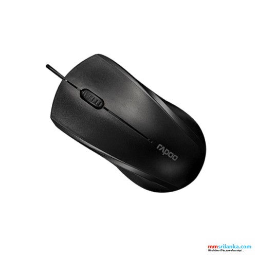 Rapoo N1200 Silent Wired Optical Mouse (3Y)