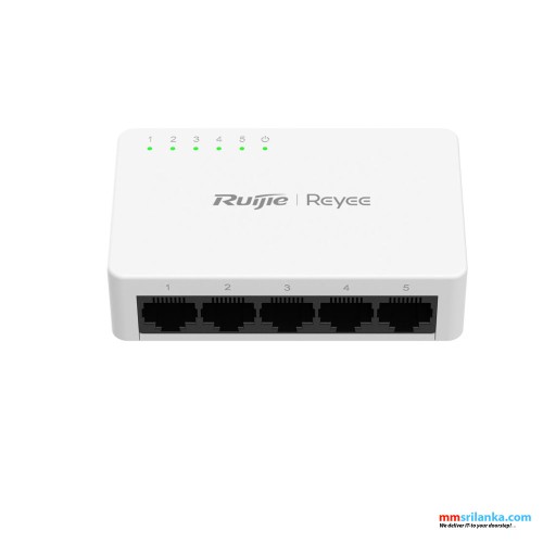 Ruijie Reyee RG-ES05G-L 5-Port 10/100/1000 Mbps Unmanaged Non-PoE Switch (3Y)