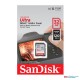 SanDisk Ultra 32GB SDHC 120 MB/S UHS-I Memory Card (1Y)