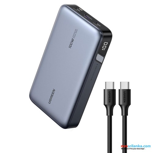 UGREEN 20000mAh Two-Way Fast Charging 100W Power Bank