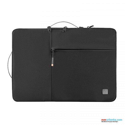 WIWU ALPHA DOUBLE LAYER SLEEVE BAG FOR 14" LAPTOP - BLACK