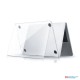 WIWU CRYSTAL SHIELD CASE FOR MACBOOK PRO 13.3" 2022 - TRANSPARENT