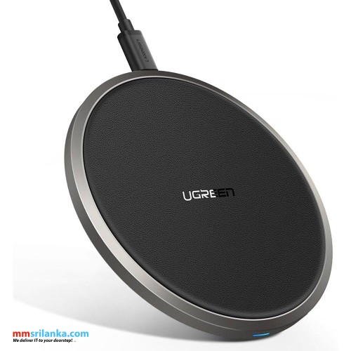 UGREEN Wireless Charger 10W Qi Pad Mat with Anti-Slip Rubber