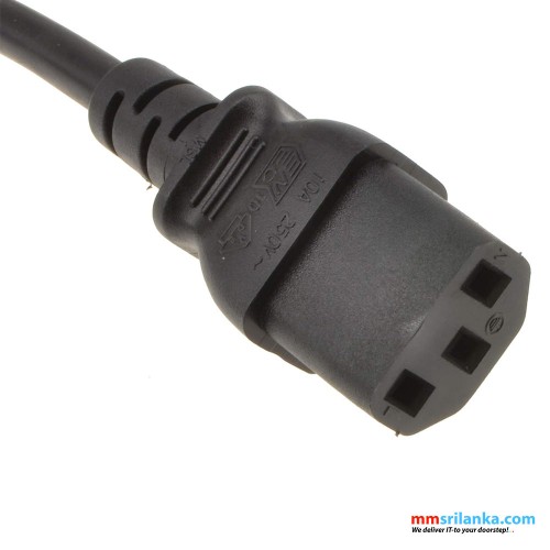 AC POWER CABLE FUSE BLACK (BRITISH)