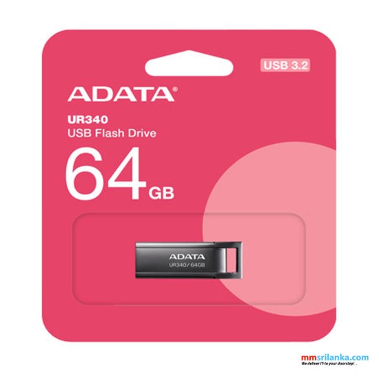 ADATA UR340 64GB 3.2 PEN DRIVE (3Y)