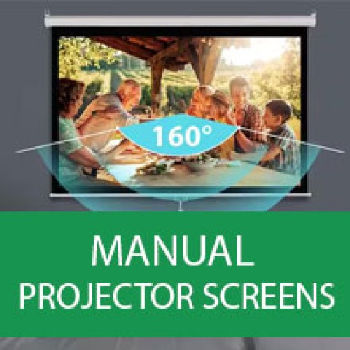 MANUAL PROJECTOR SCREENS