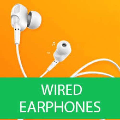 WIRED EARPHONES