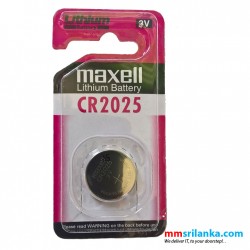 Maxell CR2025 3V Battery Single
