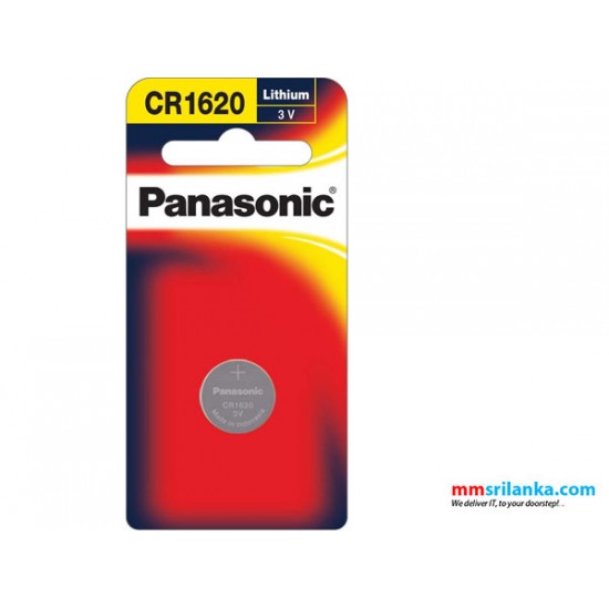 Panasonic CR1620 Coin Cell Battery (1 Pack)