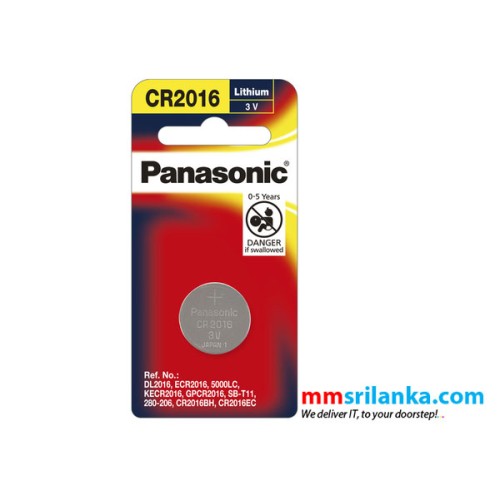 Panasonic CR2016 Lithium Battery