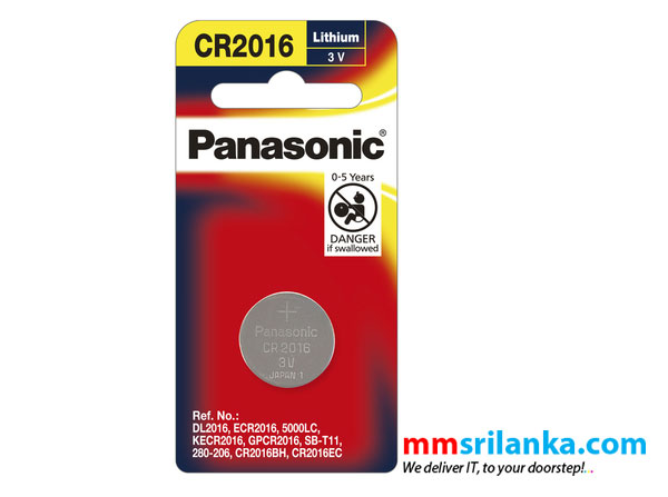 Panasonic CR2016 Lithium Battery