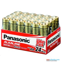 Panasonic LR6T/24V AA 24 Pack 1.5V Alkaline bulk pack