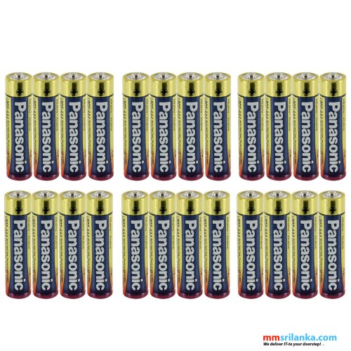 Panasonic LR6T/24V AA 24 Pack 1.5V Alkaline bulk pack