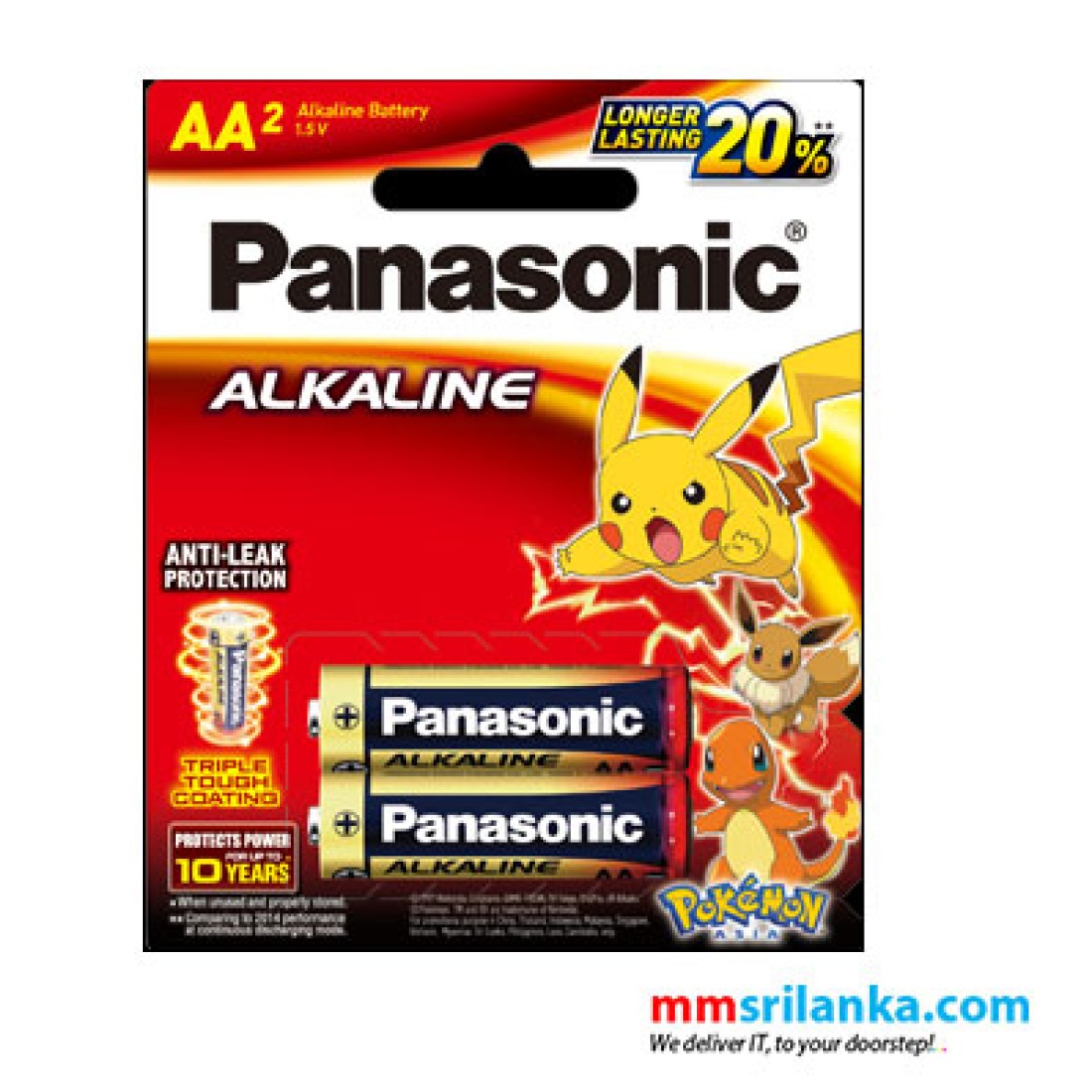 Panasonic Alkaline Aa Battery V Batteries In One Pack