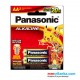Panasonic Alkaline AA Battery 1.5V 2 Batteries in One Pack