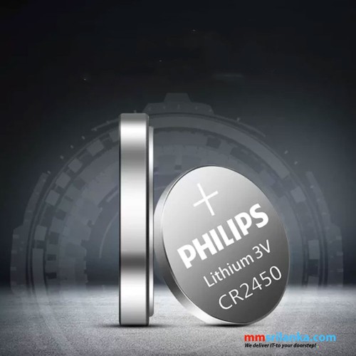 PHILIPS CR2450 3V Lithium Coin Battery