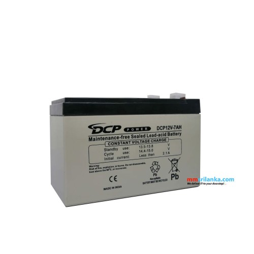 DCP UPS Battery 12V 7AH (6M)