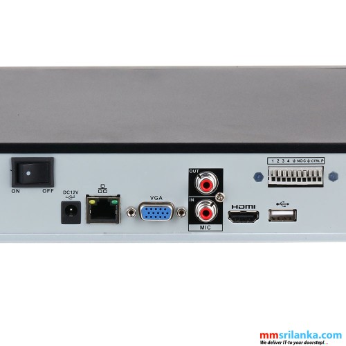 Dahua 16 Channel NVR 1U 2HDDs Network Video Recorder- (2Y)