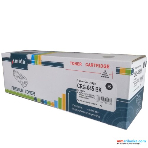 Canon 045 Black Compatible Toner Cartridge - Amida