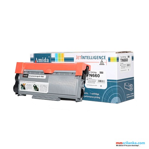 Brother TN660 Compatible Toner Cartridge - Amida