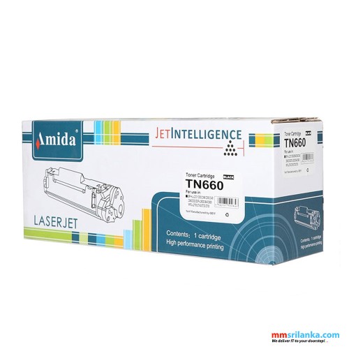 Brother TN660 Compatible Toner Cartridge - Amida