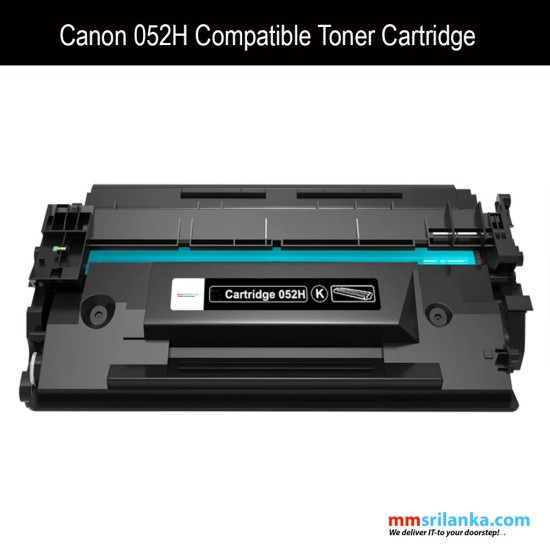 Canon 052H Compatible High Capacity Toner Cartridge