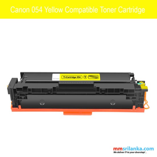 Canon 054 Compatible Yellow Toner Cartridge