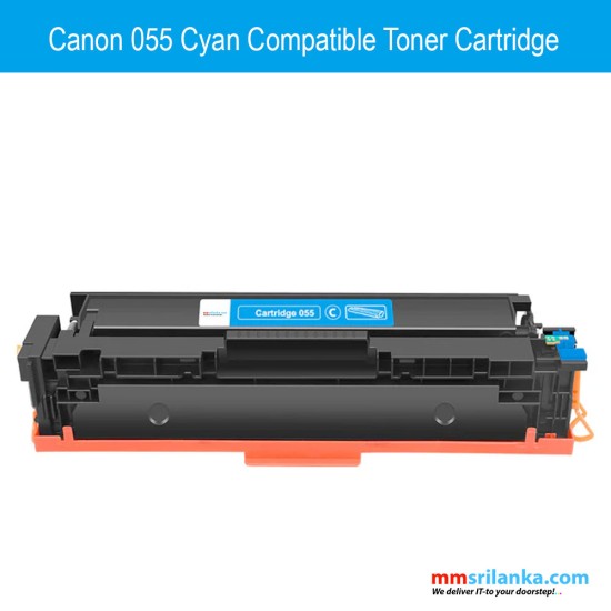 Canon 055 Cyan Compatible Toner Cartridge