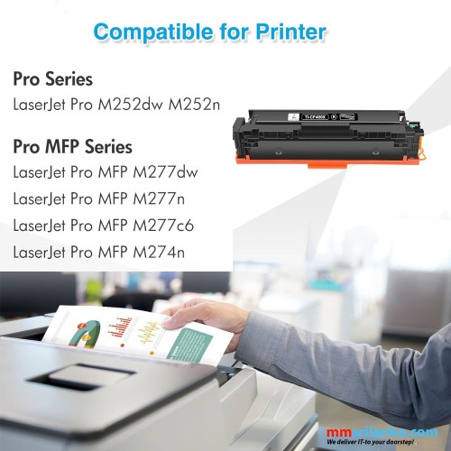 HP 201A Black Compatible Toner Cartridge