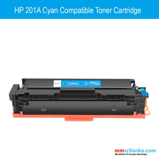 HP 201A Cyan Compatible Toner Cartridge