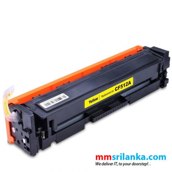 HP 204A CF512A Yellow Compatible Toner Cartridge for HP M154a/ M180n/ M181FW