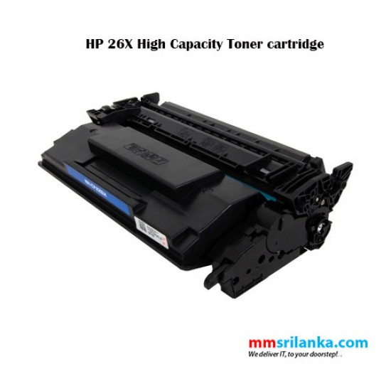 HP 26X (CF226X) Black Toner Compatible Cartridge - Prints 9,000 Pages