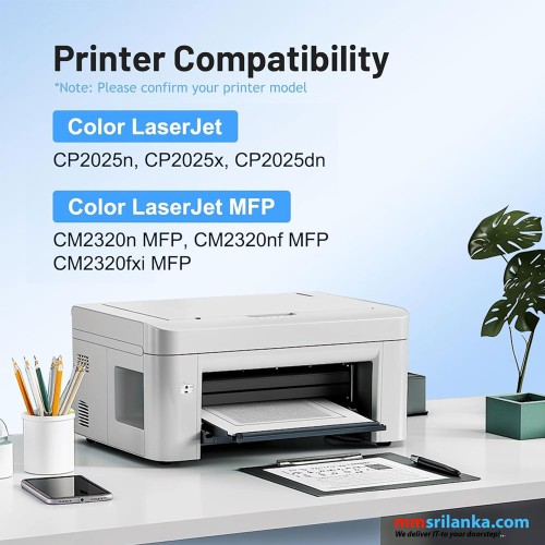 HP 304A Cyan Compatible Toner Cartridge