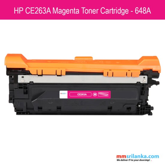 HP 648A Magenta Compatible Toner Cartridge -CE263A