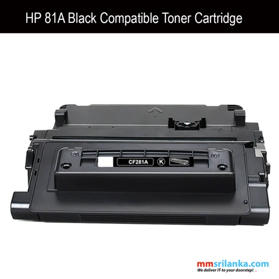 HP 81A Compatible Black Toner Cartridge