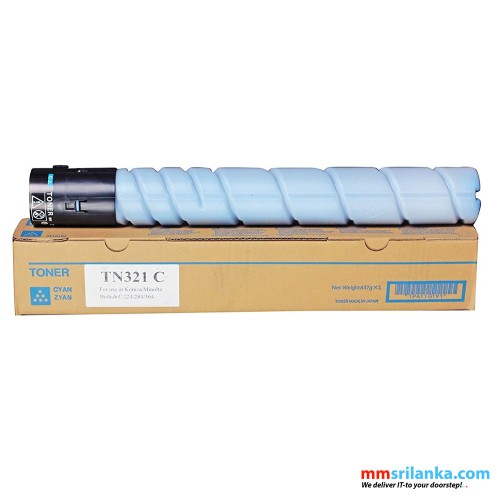 Konica Minolta Bizhub TN321 Cyan Compatible Toner Cartridge