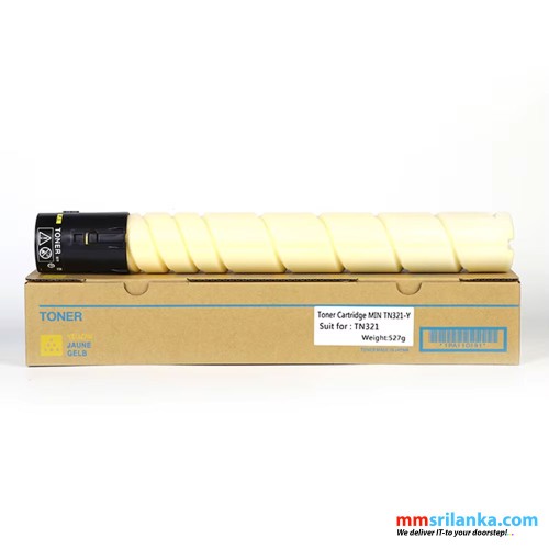 Konica Minolta Bizhub TN321 Yellow Compatible Toner Cartridge