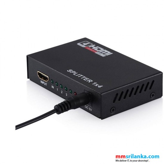 1080p HDMI to 2 Female 1 In 2 TV Out Splitter Amplifier Repeater
