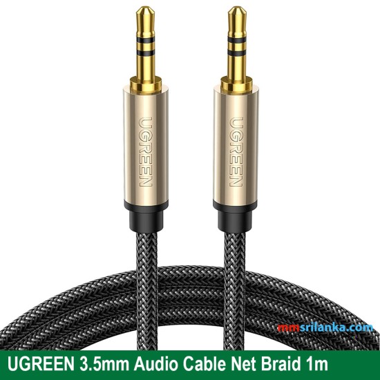 UGREEN 3.5mm Audio Cable Net Braid 1m
